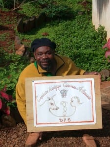 Issek, Cameroonian Painter Issek, Cameroonian Painter who designed the programme logo