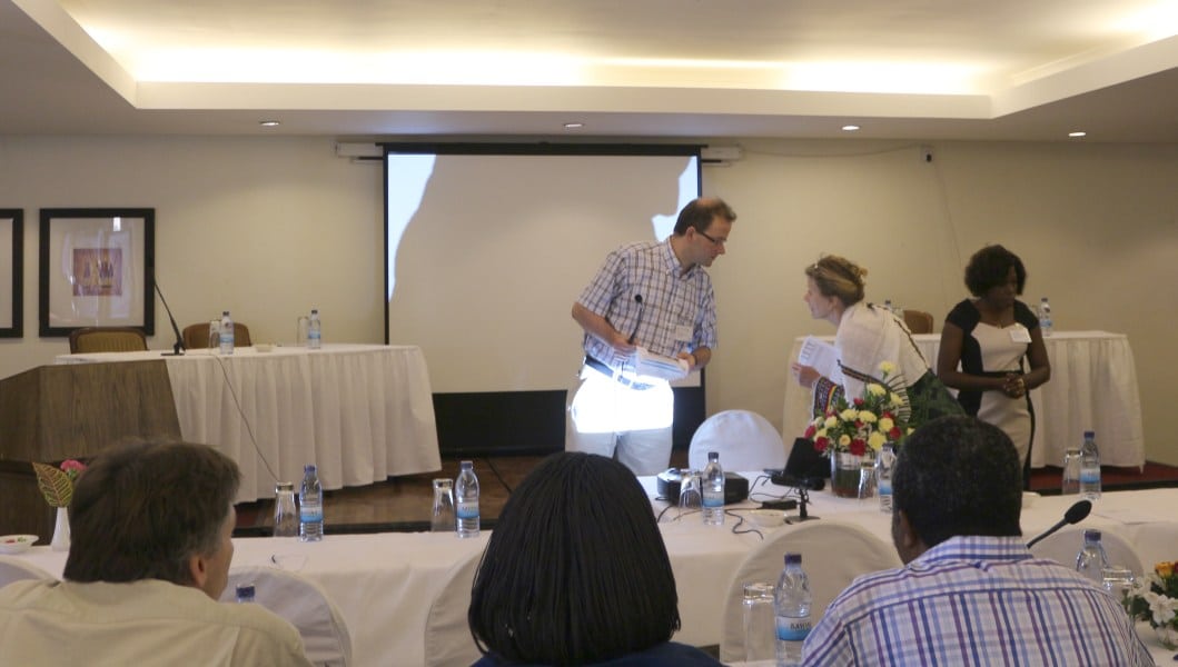 DFG Dar es Salaam 2014 01 White Sands Beach Hotel - Meeting-1