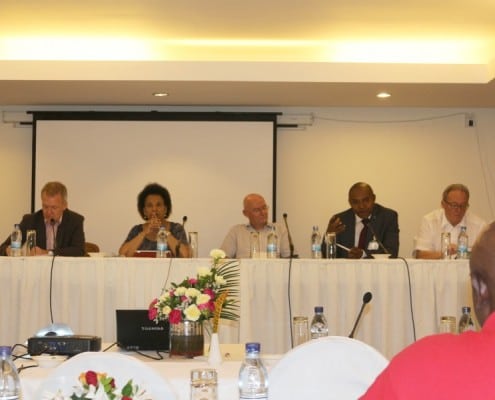 DFG Dar es Salaam 2014 01 White Sands Beach Hotel - panel-discussion-2