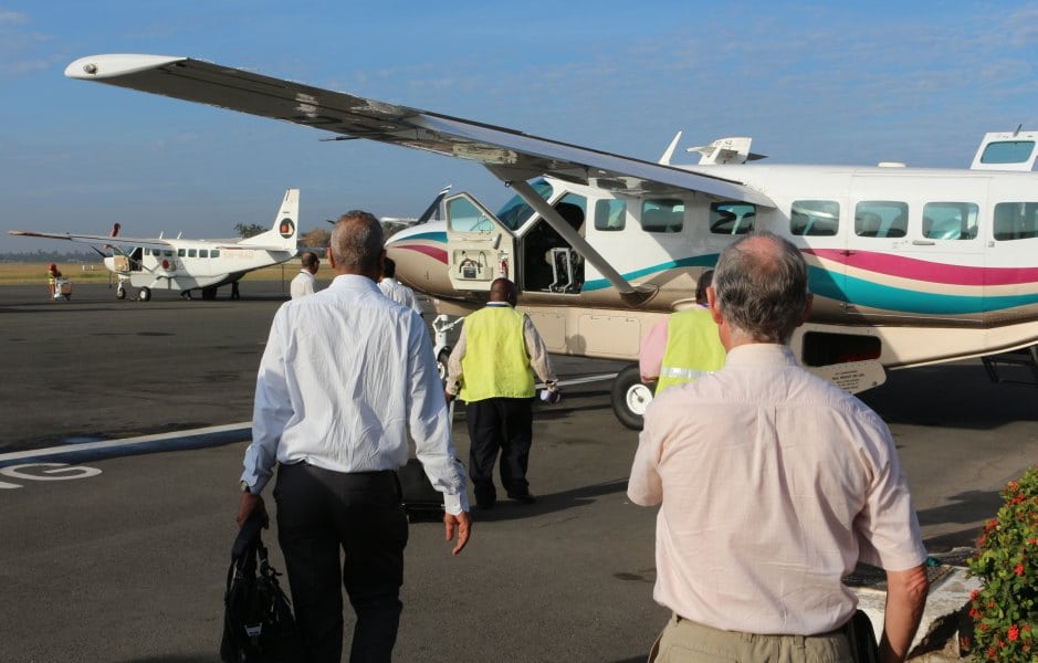 DFG Dar es Salaam 2014 Zanzibar-flight